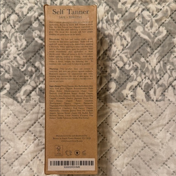 NEW HIGHLY RATED! Beauty by Earth Self Tanner Exfoliation & Application Kit - Picture 11 of 15